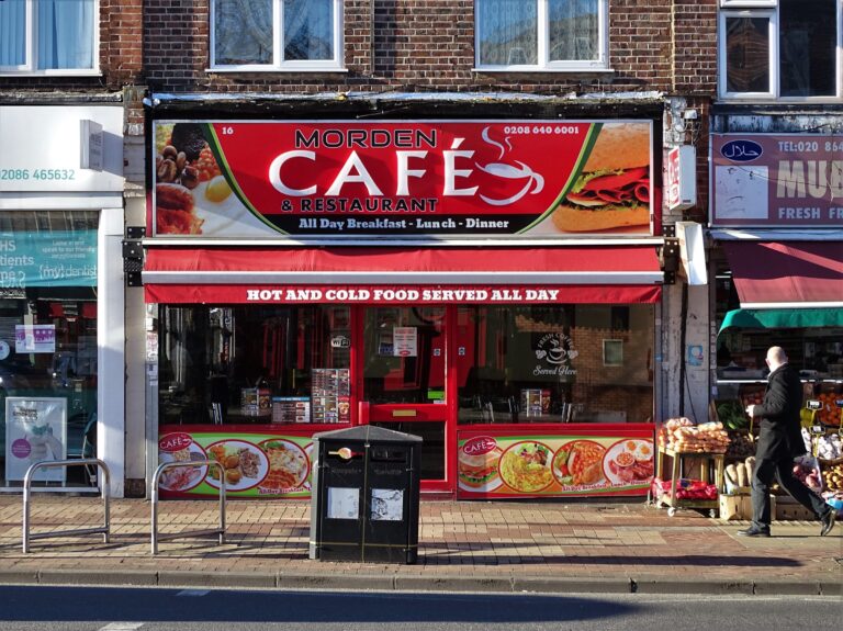 Morden Cafe on London Road, Morden
