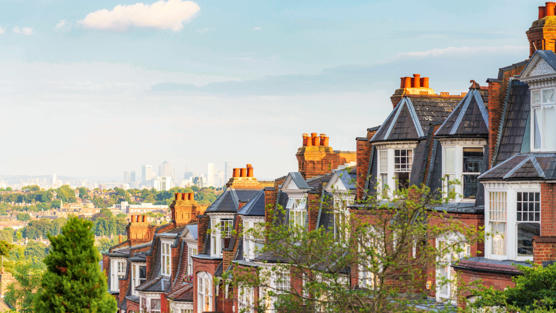 Property prices and residential streets in Peckham, Southwark, South London